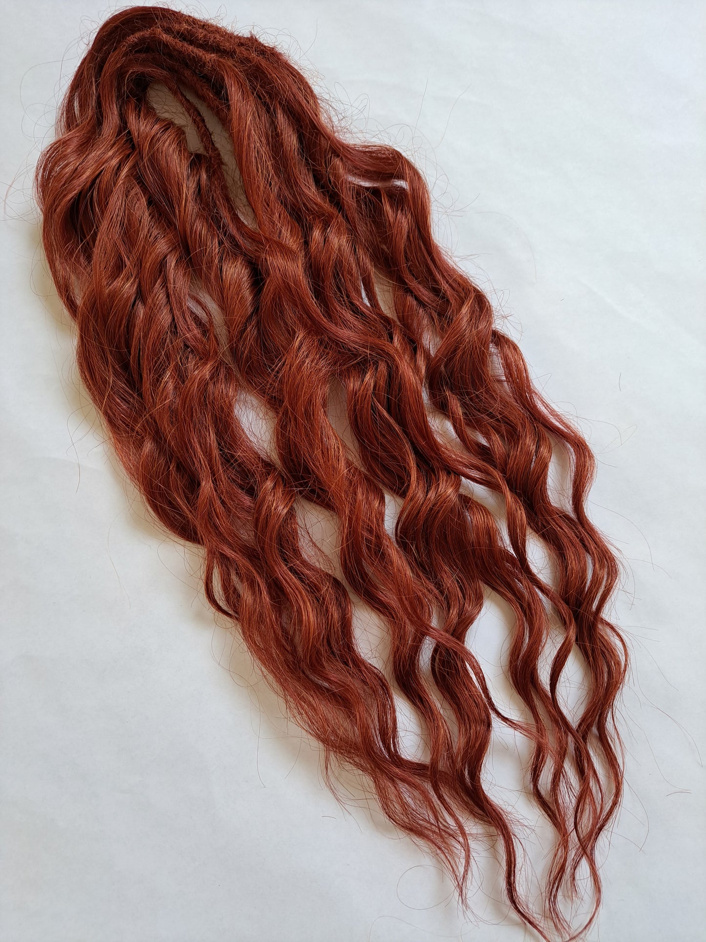 Body Wave Hybrid Locks - Curly Dreads / Wavy Locs / Brushable factory curls made to order in your colour choice!