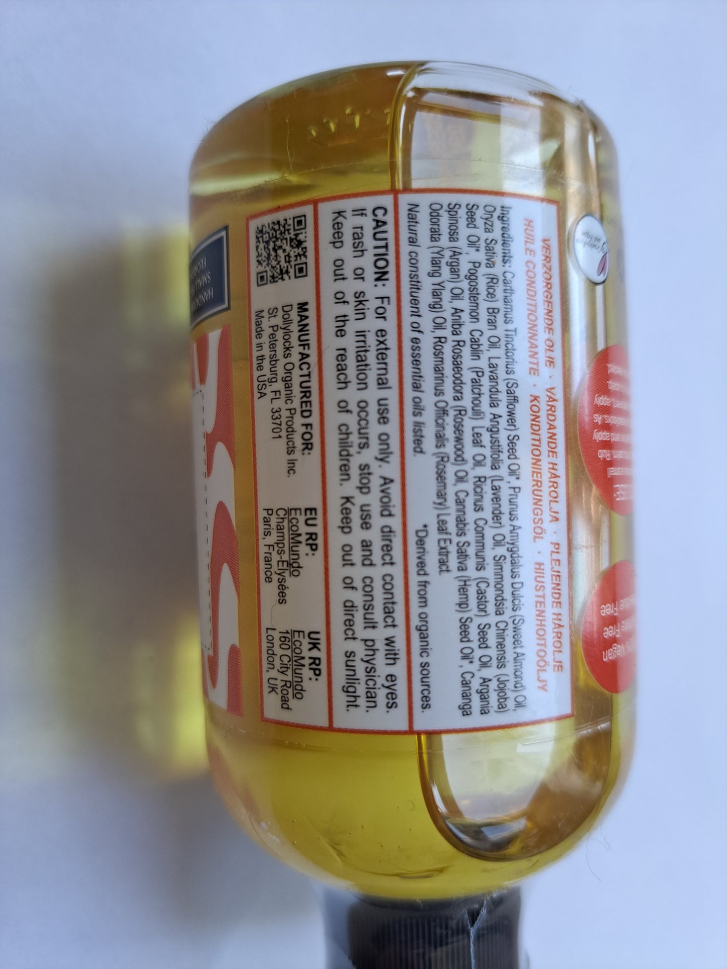 Dollylocks Conditioning Oil - Patchouli Fields