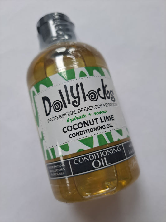 Dollylocks Conditioning Oil - Coconut Lime