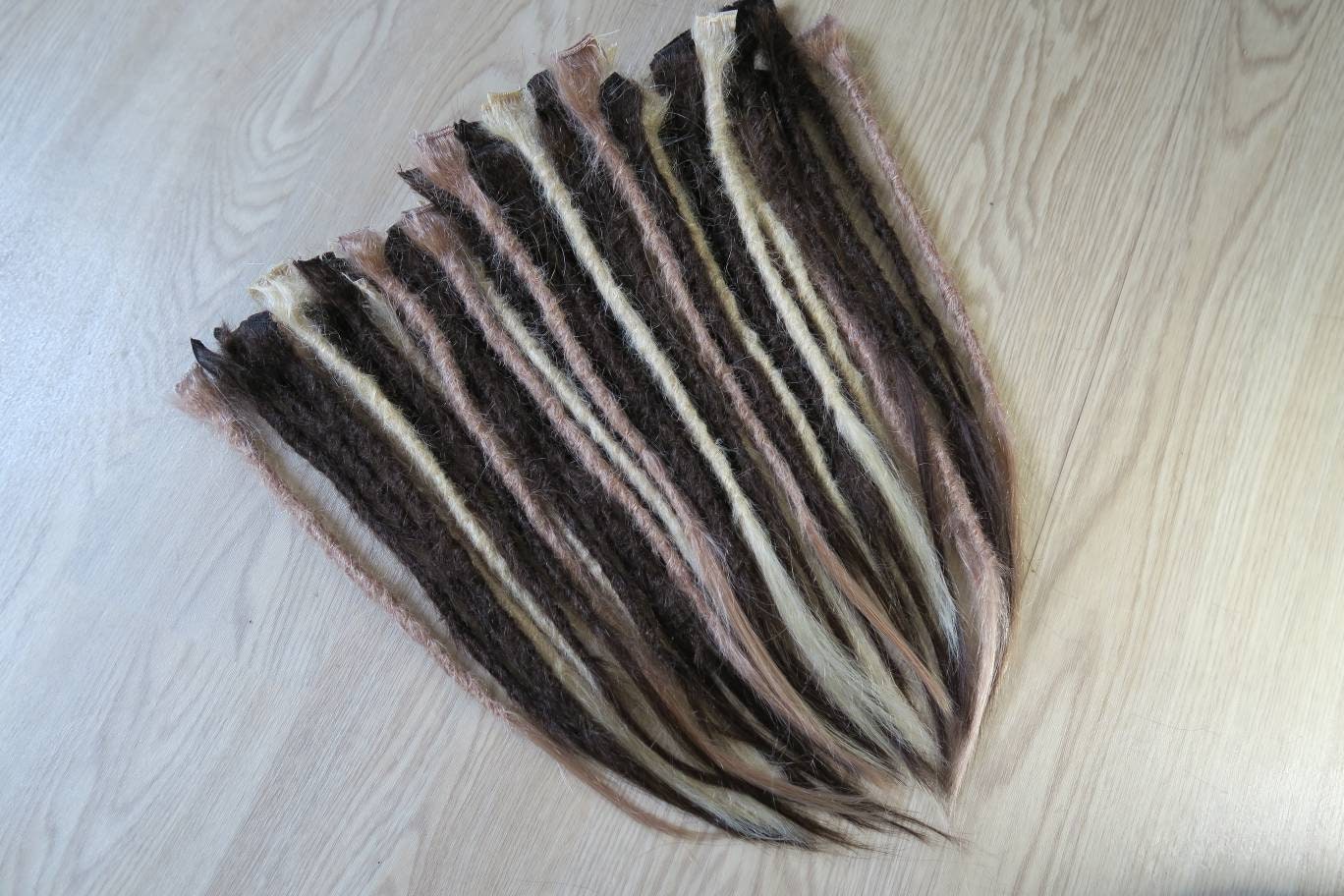 CUSTOM ORDERS Human Hair Dreadlock Extensions - Made to Order dreads in any length or colour -  Dread extenders, custom, handmade, crochet