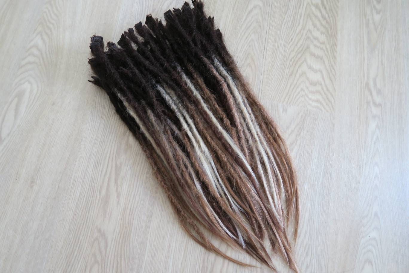 CUSTOM ORDERS Human Hair Dreadlock Extensions - Made to Order dreads in any length or colour -  Dread extenders, custom, handmade, crochet