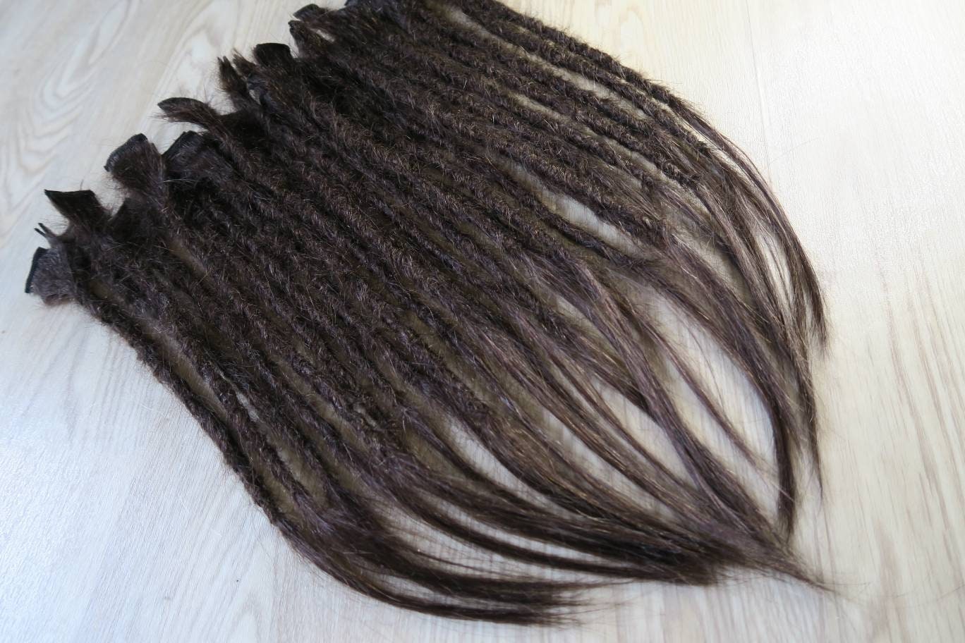 CUSTOM ORDERS Human Hair Dreadlock Extensions - Made to Order dreads in any length or colour -  Dread extenders, custom, handmade, crochet