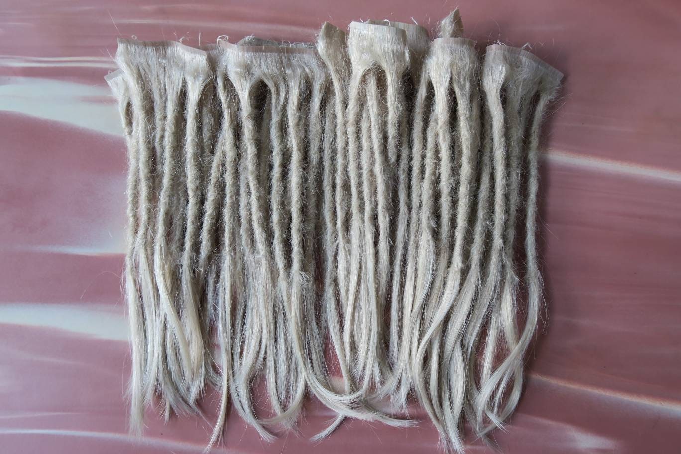 CUSTOM ORDERS Human Hair Dreadlock Extensions - Made to Order dreads in any length or colour -  Dread extenders, custom, handmade, crochet