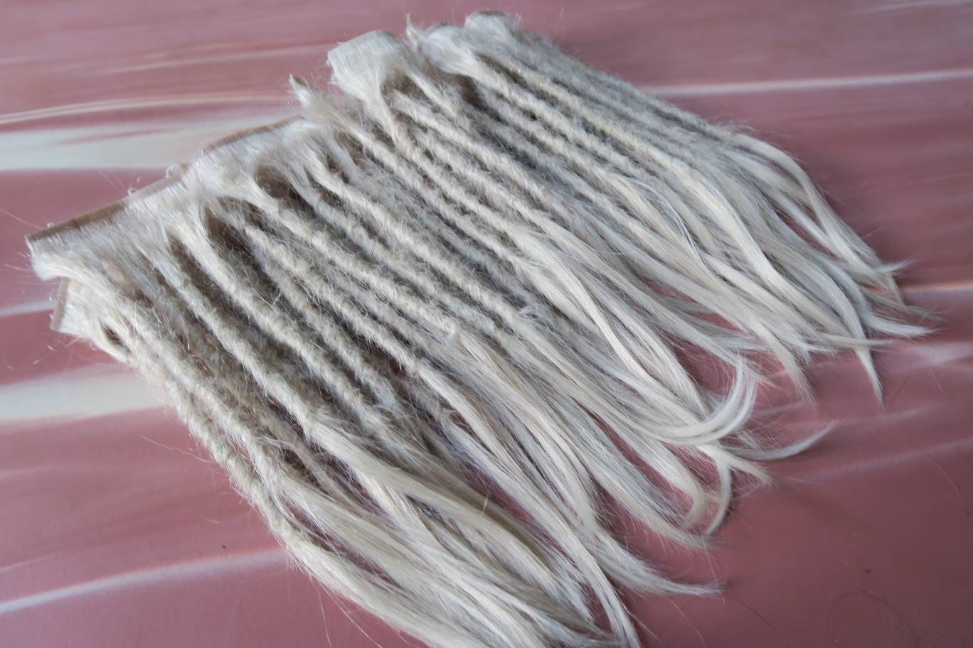 CUSTOM ORDERS Human Hair Dreadlock Extensions - Made to Order dreads in any length or colour -  Dread extenders, custom, handmade, crochet