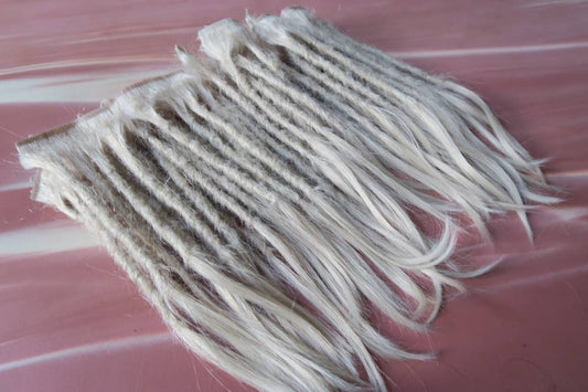 CUSTOM ORDERS Human Hair Dreadlock Extensions - Made to Order dreads in any length or colour -  Dread extenders, custom, handmade, crochet