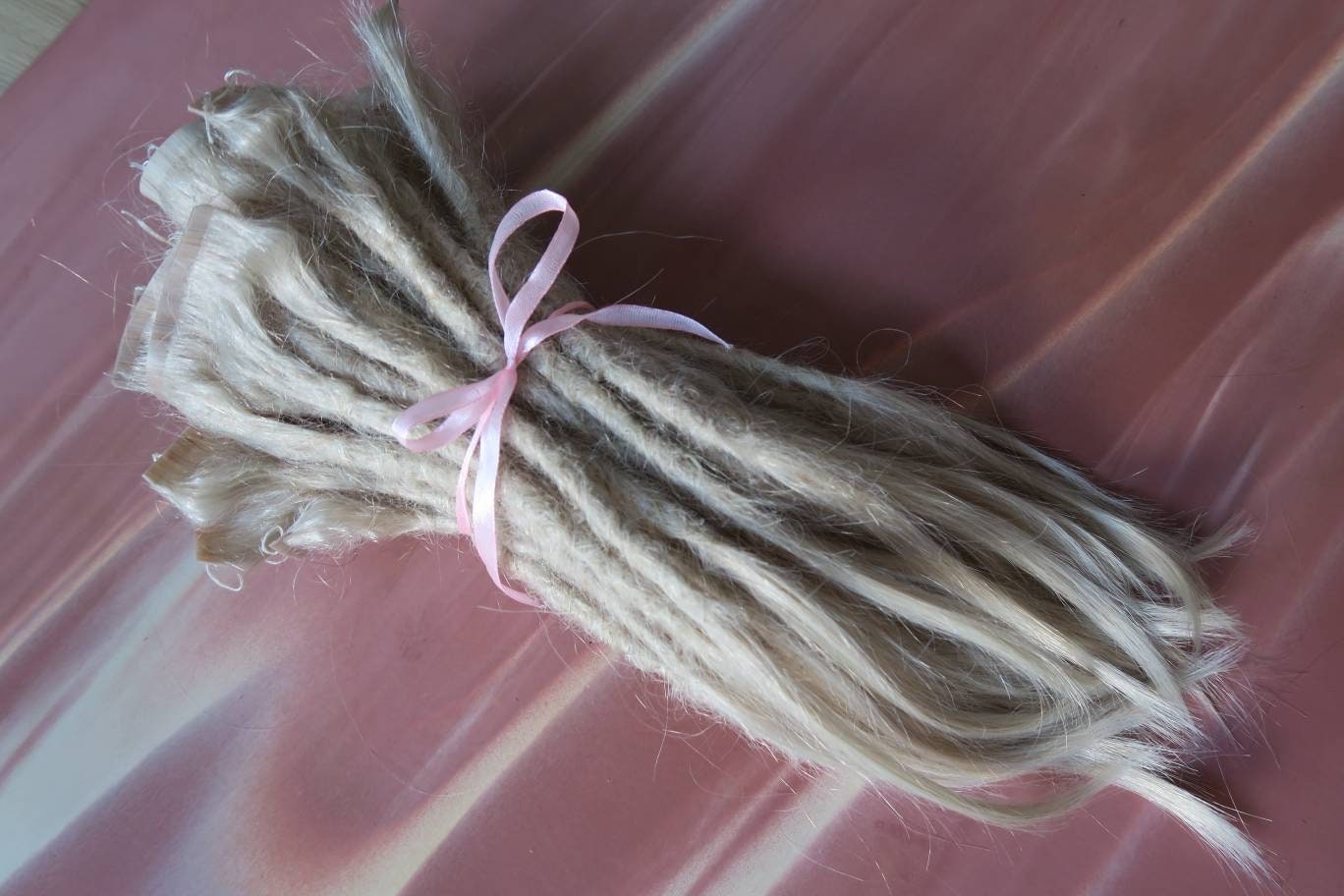 CUSTOM ORDERS Human Hair Dreadlock Extensions - Made to Order dreads in any length or colour -  Dread extenders, custom, handmade, crochet