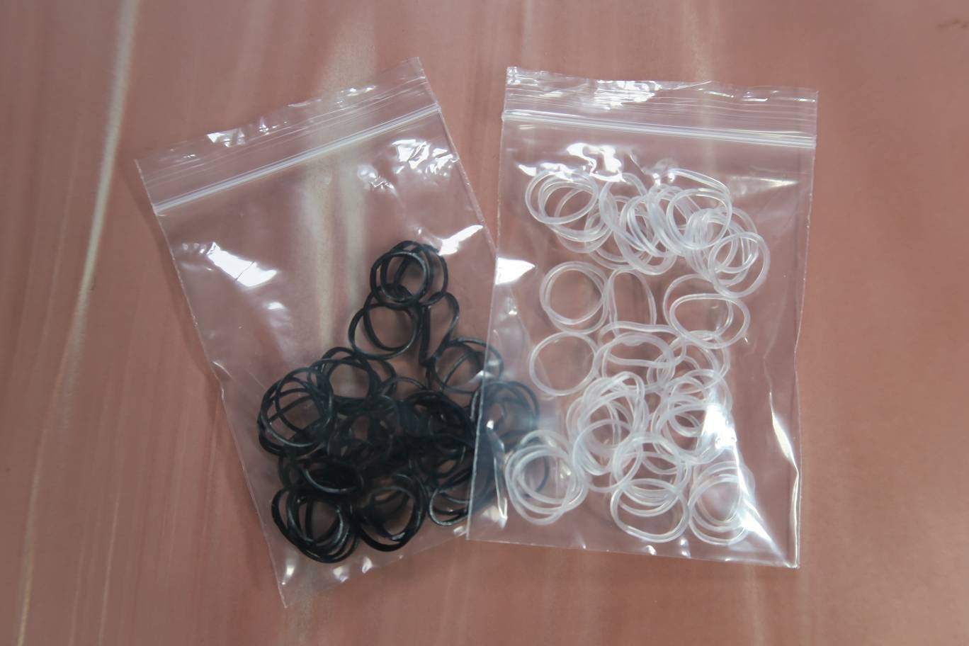 Elastic Bands for Braid in Dreadlock Install Installation - Suitalble Synthetic (synth) and wool (woolies) dread install